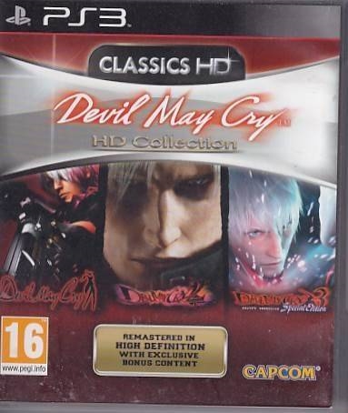 Devil May Cry HD Collection Classics HD- PS3  (B Grade) (Genbrug)